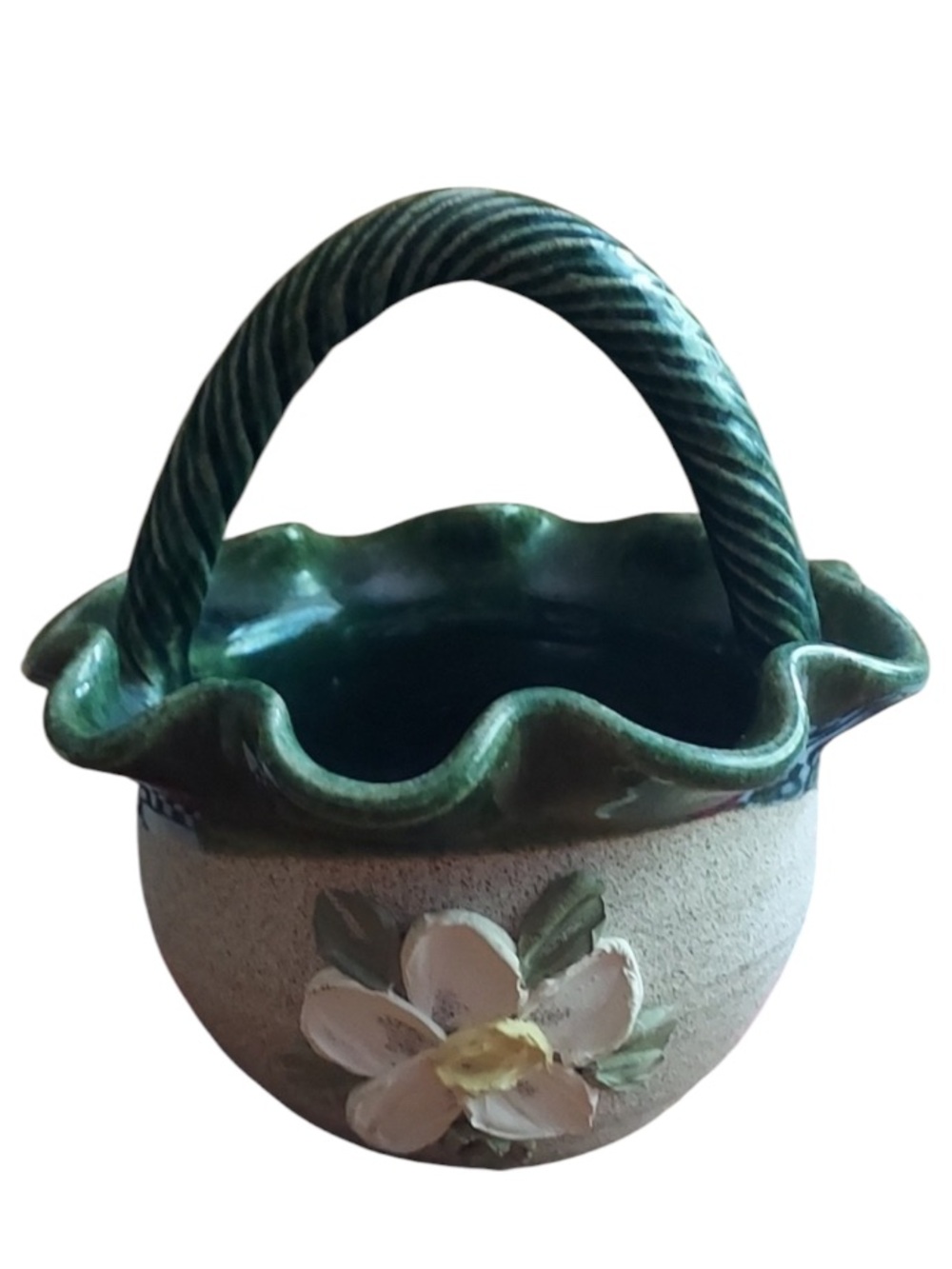 WITCHCRAFT  Pottery miniature basket
